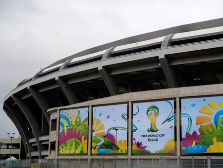 Sân vận động Maracana ở thành phố Rio de Janeiro là một trong những địa điểm thu hút nhiều khách du lịch.